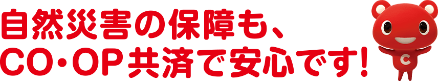 住まいの保障 コープ共済