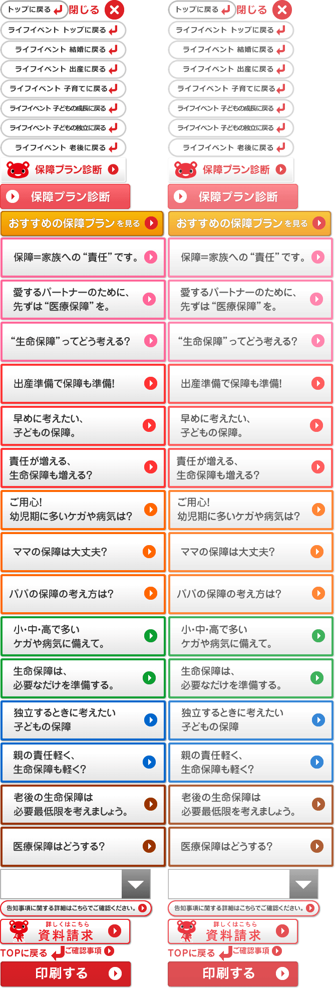 Co Op共済オススメプランシミュレーション オススメプランシミュレーション